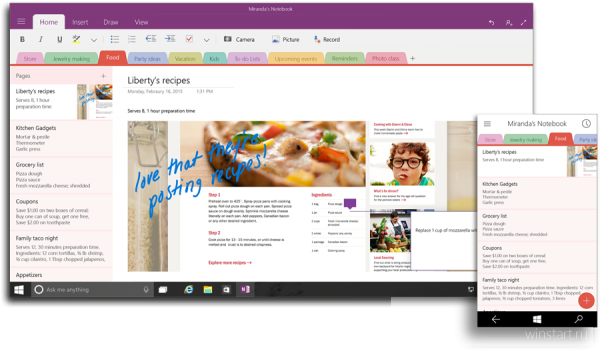 OneNote  Windows 10      Office