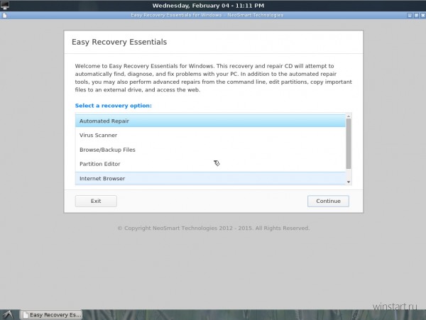 EasyRE Windows 10 Recovery ISO      