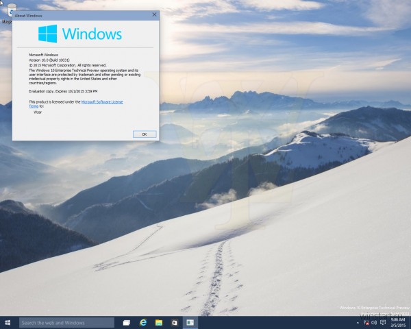 : Windows 10 Technical Preview Build 10031 ()