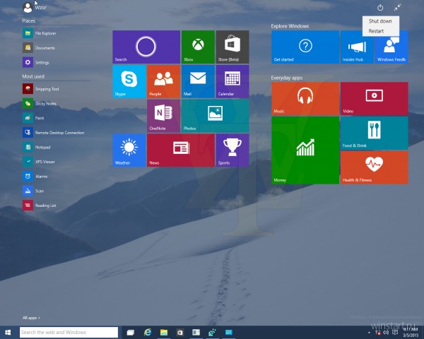 : Windows 10 Technical Preview Build 10031 ()