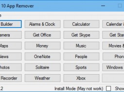         Windows 10 App Remover
