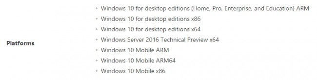   Microsoft    ARM- Windows 10