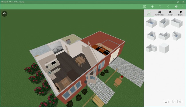Planner 5D — создаём интерьер для дома своей мечты