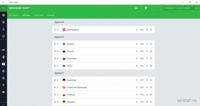 Следим за чемпионатом Европы по футболу с приложением Onefootball
