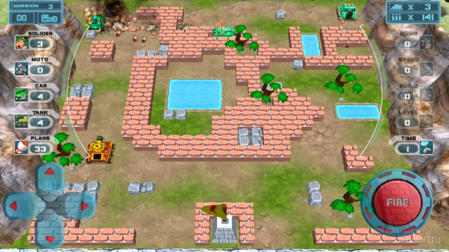 Tank Battles 3D — римейк классической консольной игры