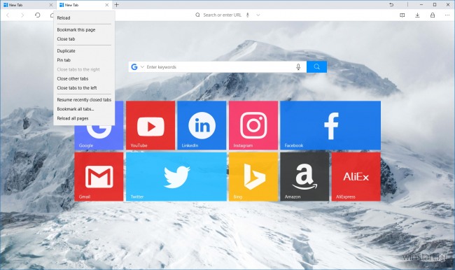 UC Browser UWP — легковесный браузер для планшетов и гибридных устройств