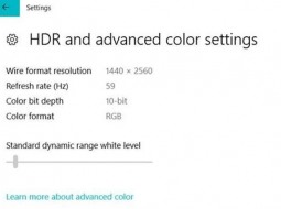 Redstone 4: улучшения для ввода и HDR