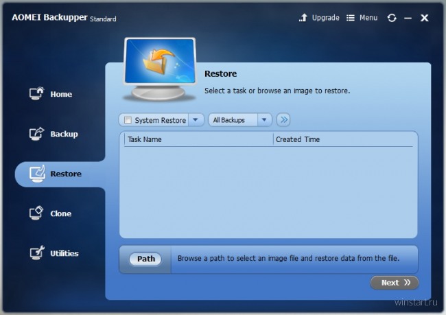 AOMEI Backupper — универсальный инструмент резервного копирования