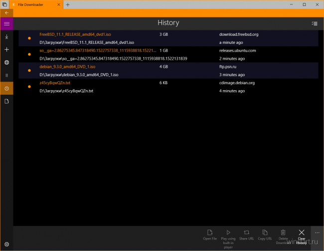 File Downloader     Windows 10