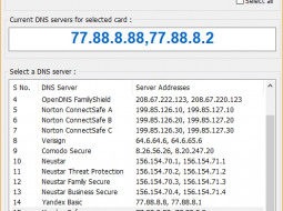 Public DNS Server Tool — использум публичные серверы имён