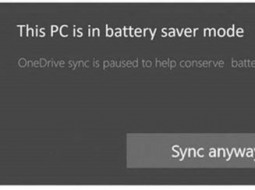 OneDrive научится экономить заряд батареи компьютера