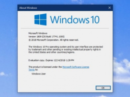 Следующая версия Windows 10 получит номер 1809