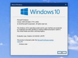   Windows 10   1809